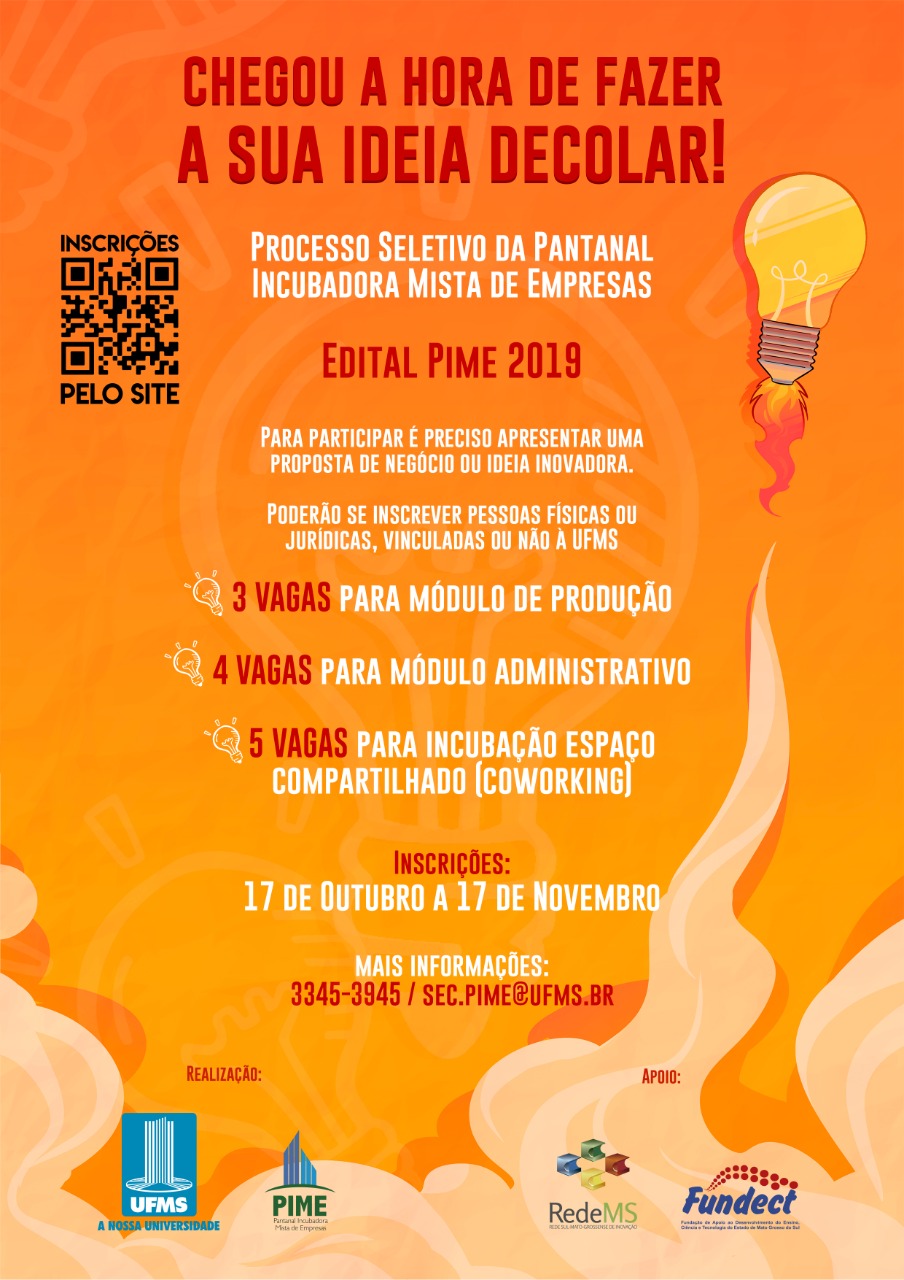 Inscrições Abertas 2019! Mas Afinal, O Que é Uma Incubadora? - Pantanal ...